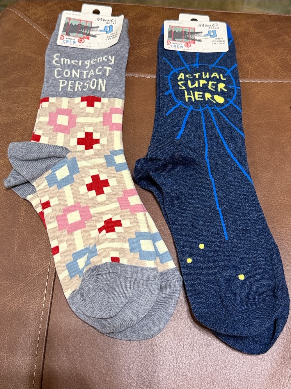 Blue Q Novelty Crew Socks - Pick a Pair